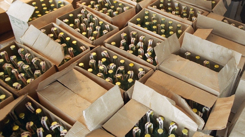 В Симферополе проверили легальность нахождения в обороте алкогольной продукции