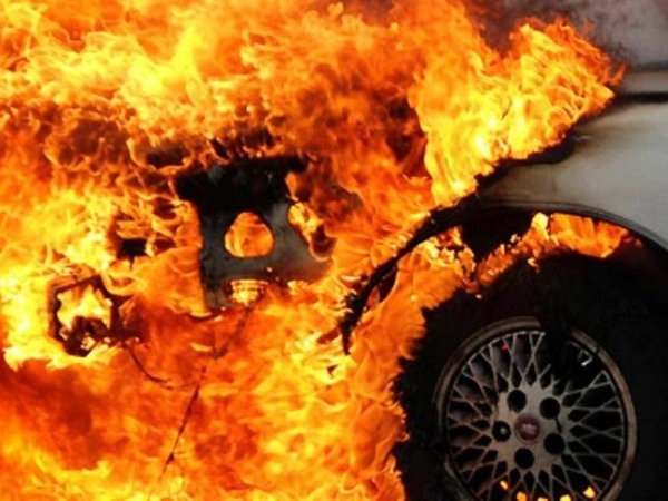 В Симферополе горели три машины