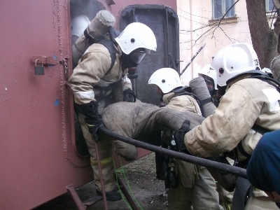 Крымские пожарные испытали сегодня "маяк спасателя"