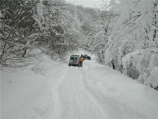 В Крыму закрывают дороги на зимний период